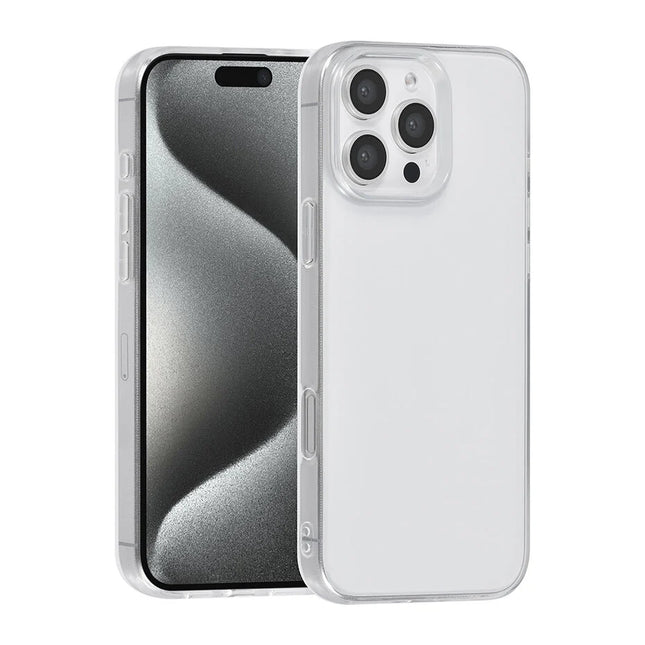 TUNIQ iPhone 16 Pro Max Backcover hoesje TPU - Transparant