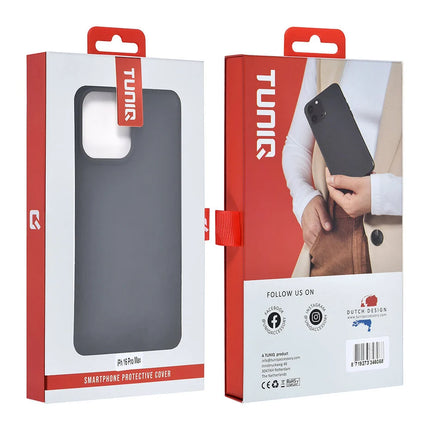 TUNIQ iPhone 16 Pro Max Backcover hoesje TPU - Zwart
