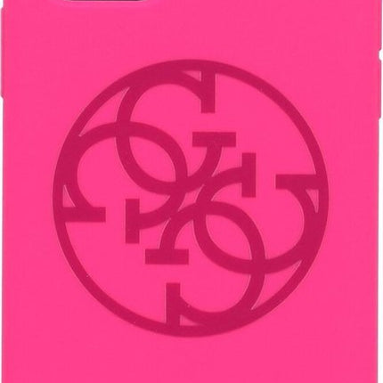 Apple iPhone 11 Pro Backcover  Roze Guess hoesje Silicon - Logo - GUHCN58LS4GFU