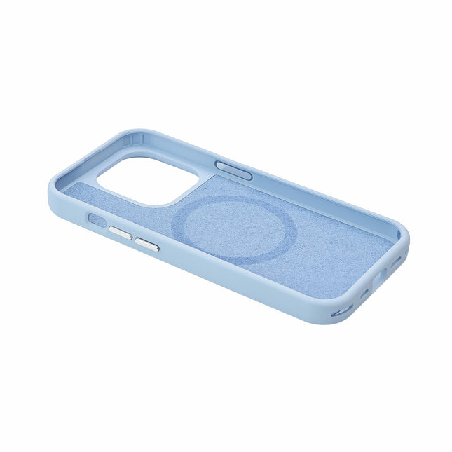 Solidenz Collection iPhone 15 hoesje met afneembare koord – Blauw