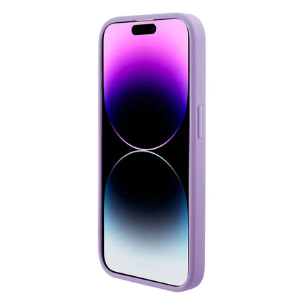 Guess iPhone 15 Pro Max Hardcase Backcover Saffiano - Paars