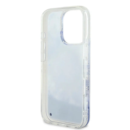 Guess iPhone 16 Pro Max Backcover hoesje Magsafe Liquid Glitter - Paars