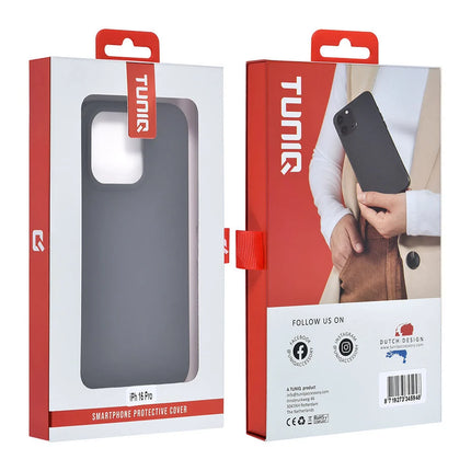 TUNIQ iPhone 16 Pro Backcover hoesje TPU - Zwart