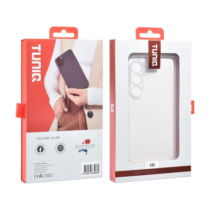 TUNIQ Galaxy A55 Backcover hoesje - Transparant