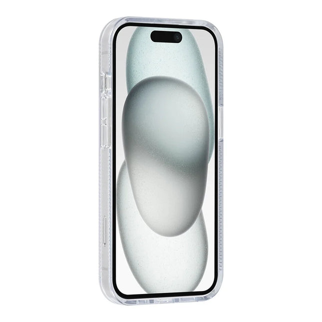 TUNIQ iPhone 15 Backcover hoesje Magsafe silicone - Wit