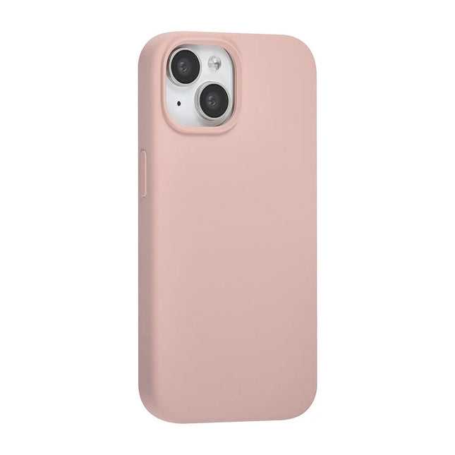 TUNIQ iPhone 15 Backcover hoesje Premium Liquid silicone - Roze