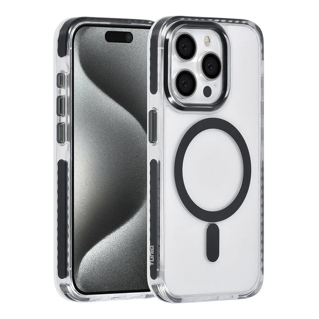 TUNIQ iPhone 15 Pro Backcover hoesje neck cord - magsafe - Zwart