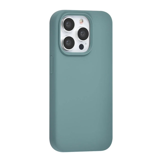 TUNIQ iPhone 15 Pro Backcover hoesje Premium Liquid silicone - Groen