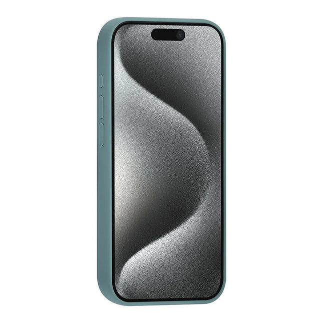 TUNIQ iPhone 15 Pro Backcover hoesje Premium Liquid silicone - Groen