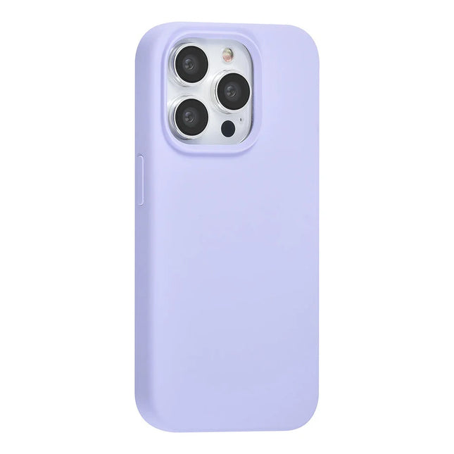 TUNIQ iPhone 15 Pro Backcover hoesje Premium Liquid silicone - Paars