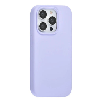 TUNIQ iPhone 15 Pro Backcover hoesje Premium Liquid silicone - Paars