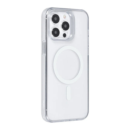 iPhone 15 Pro Max Backcover hoesje Magsafe silicone - Wit