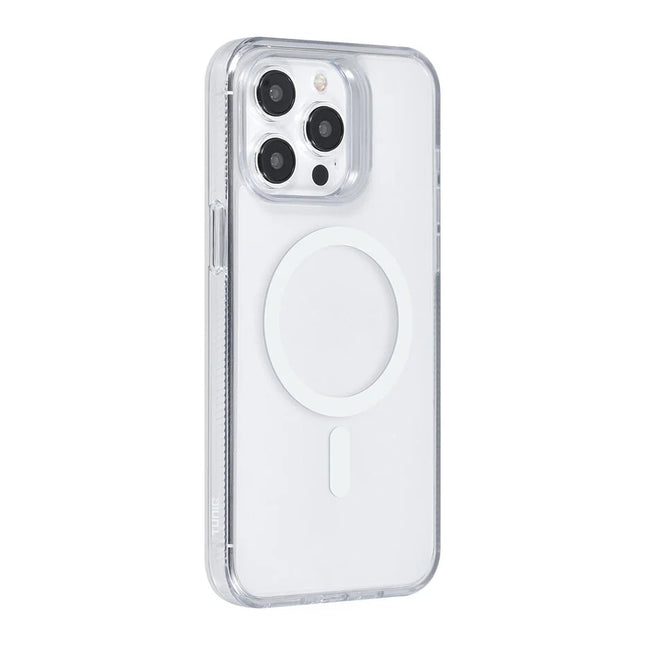 iPhone 15 Pro Max Backcover hoesje Magsafe silicone - Wit