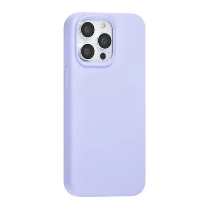 TUNIQ iPhone 15 Pro Max Backcover hoesje Premium Liquid silicone - Paars