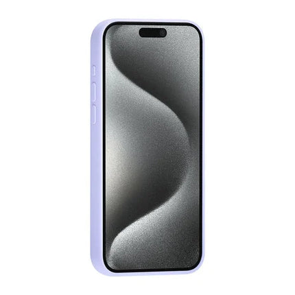 TUNIQ iPhone 15 Pro Max Backcover hoesje Premium Liquid silicone - Paars