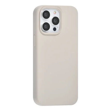 TUNIQ iPhone 15 Pro Max Backcover hoesje Premium Liquid silicone - Grijs