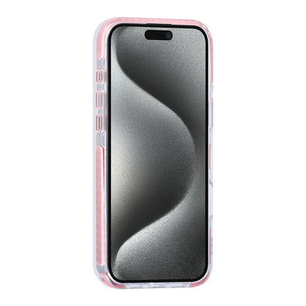 TUNIQ iPhone 16 Pro Max Back cover case - neck cord -TPU+PC - Pink