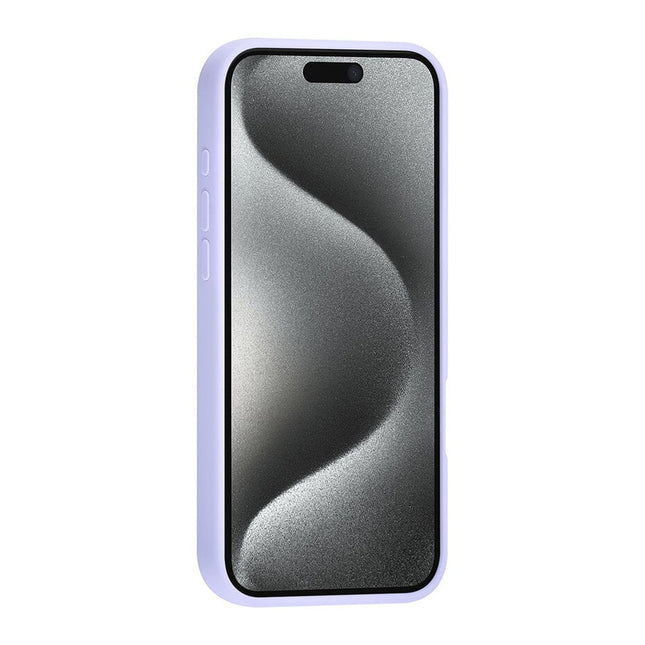 TUNIQ iPhone 16 Pro Max Backcover hoesje Premium Liquid silicone - Paars