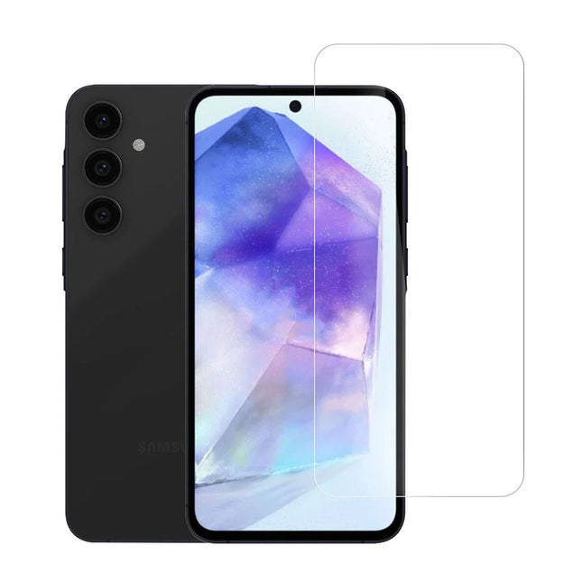 box of 10 - UNIQ Accessory Galaxy A55 ScreenProtector - Transparant
