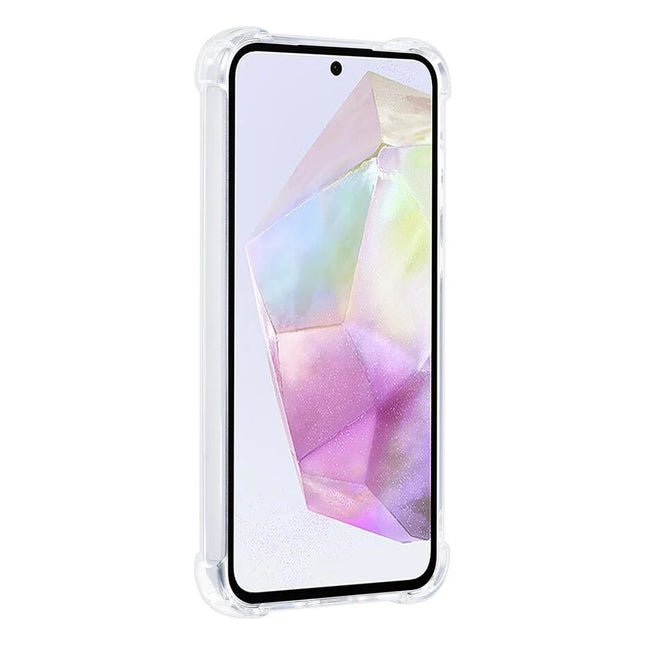 UNIQ Accessory Galaxy A35 Backcover hoesje - Transparant - Antishock