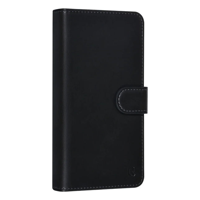 TUNIQ Galaxy A55 Book Case hoesje - Pasjeshouder voor 3 pasjes - Magneetsluiting - Hanger - Zwart
